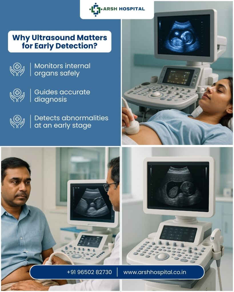 Arsh Hospital Ultrasound in Faridabad